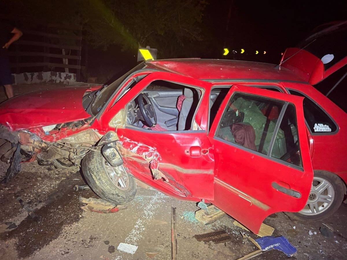 Acidente em Planalto deixa cinco pessoas feridas 