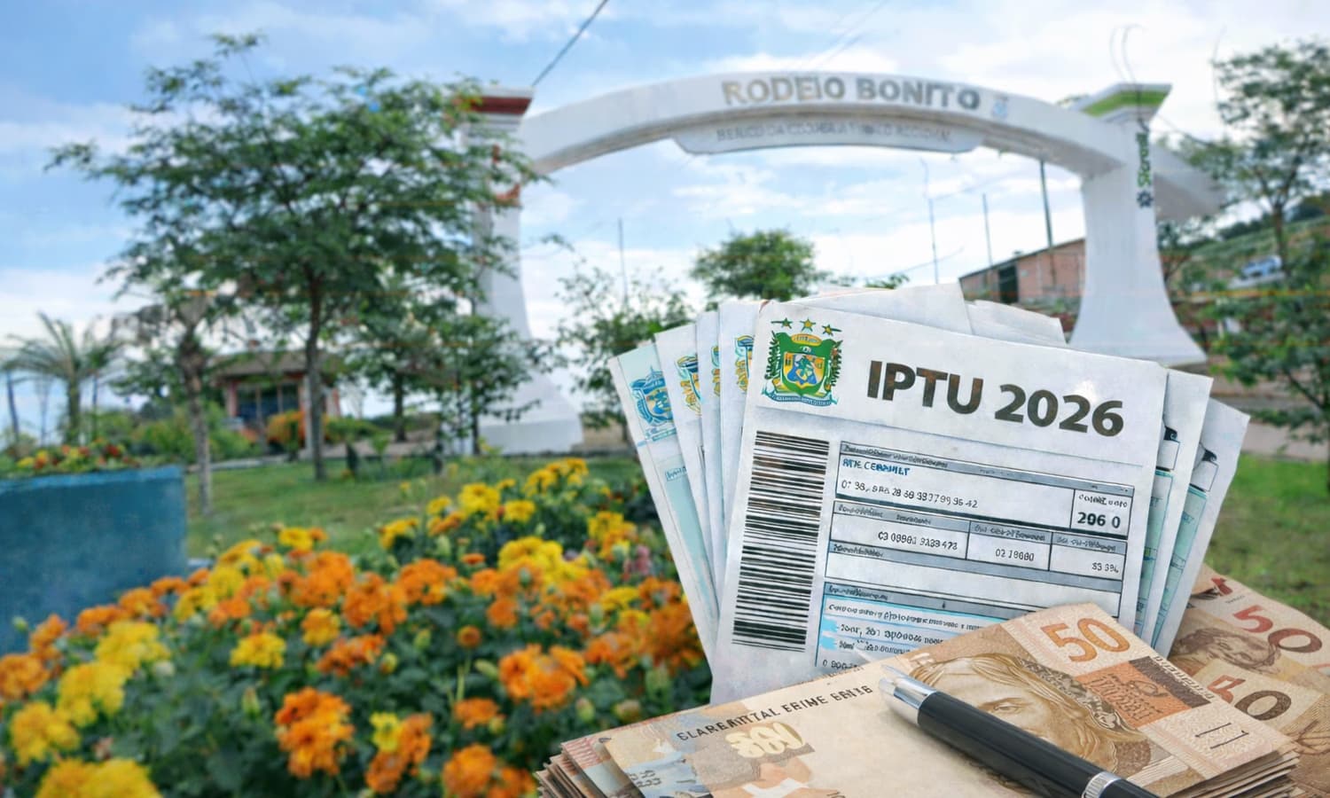 Guias do IPTU 2026 já podem ser emitidas em Rodeio Bonito para pagamento 