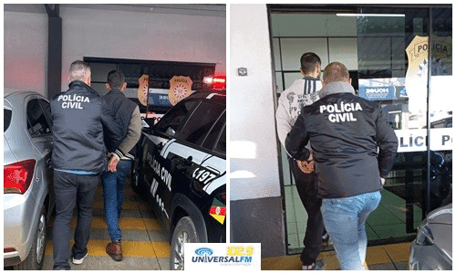 Polícia Civil prende dois investigados por furtos a estabelecimentos comerciais de Frederico Westphalen