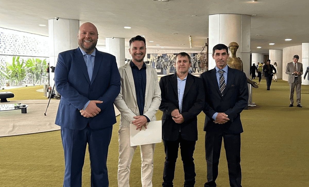 Vereadores de Rodeio Bonito cumprem importante agenda em Brasília