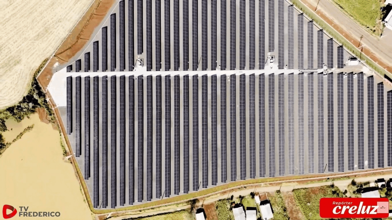Creluz coloca em operação usina solar de R$ 20 milhões em Jaboticaba