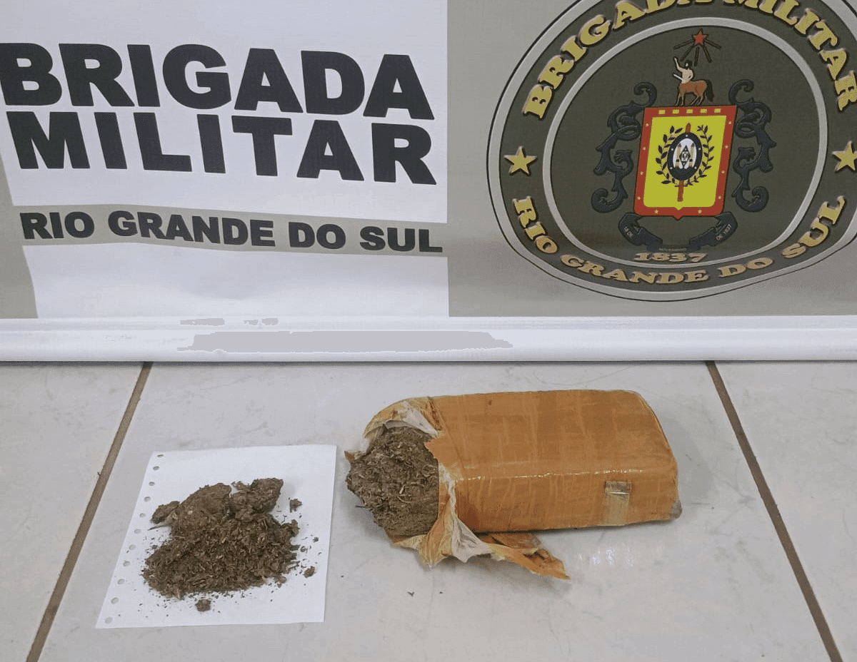 Brigada Militar prende homem por tráfico de drogas em Alpestre