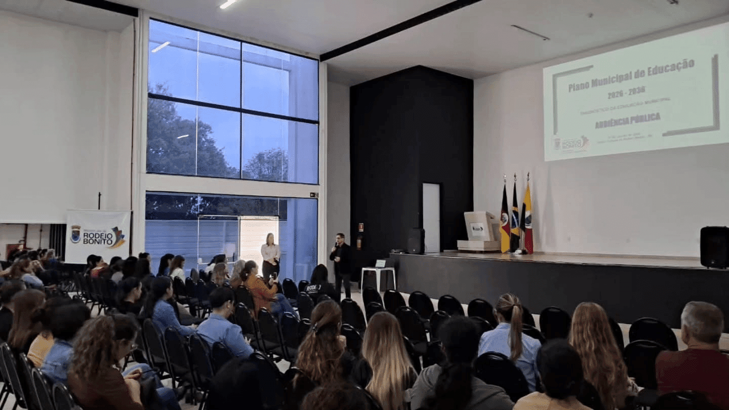Rodeio Bonito apresenta diagnóstico do novo Plano Municipal de Educação em audiência pública