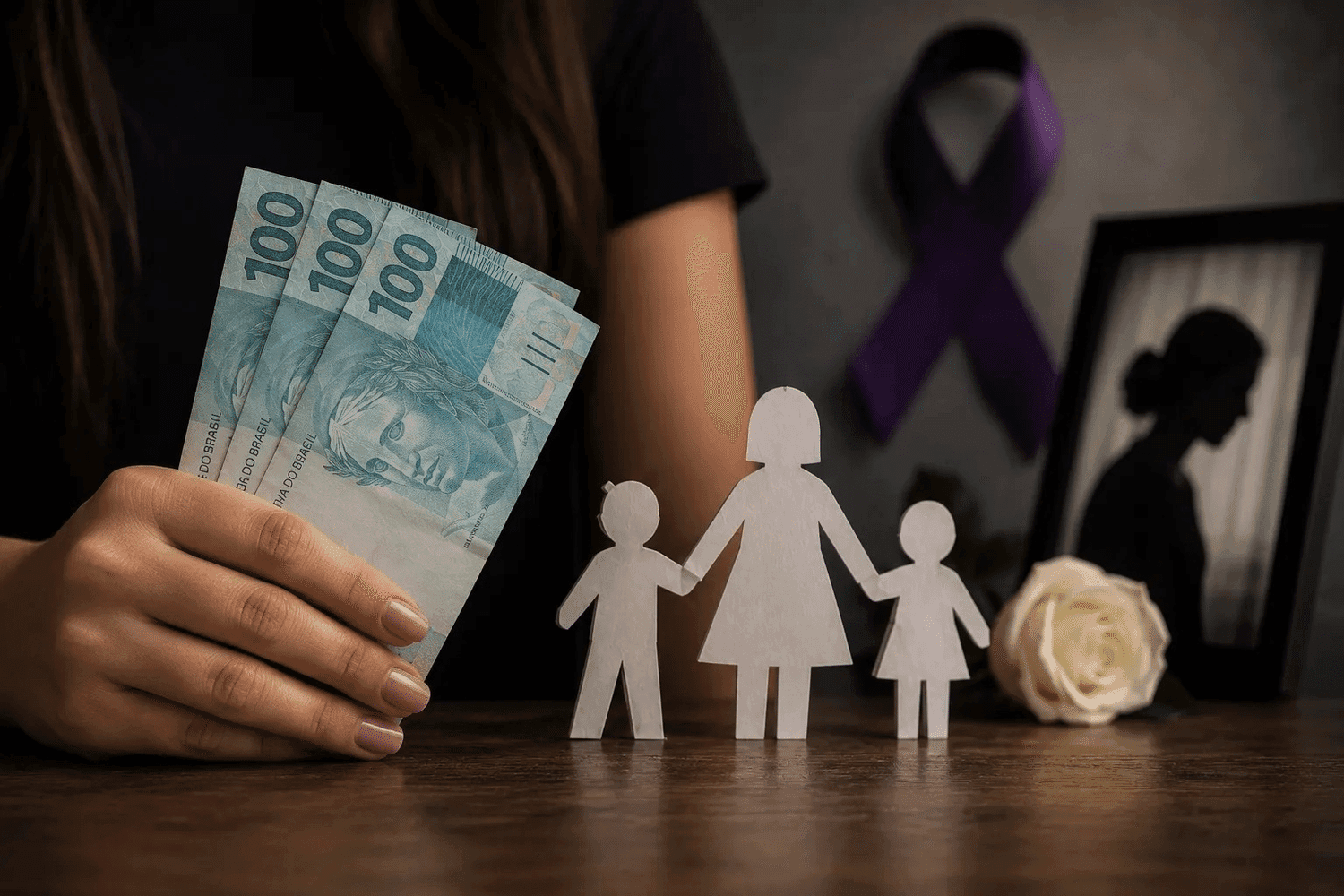 Órfãos de vítimas de feminicídio terão direito à pensão do INSS 