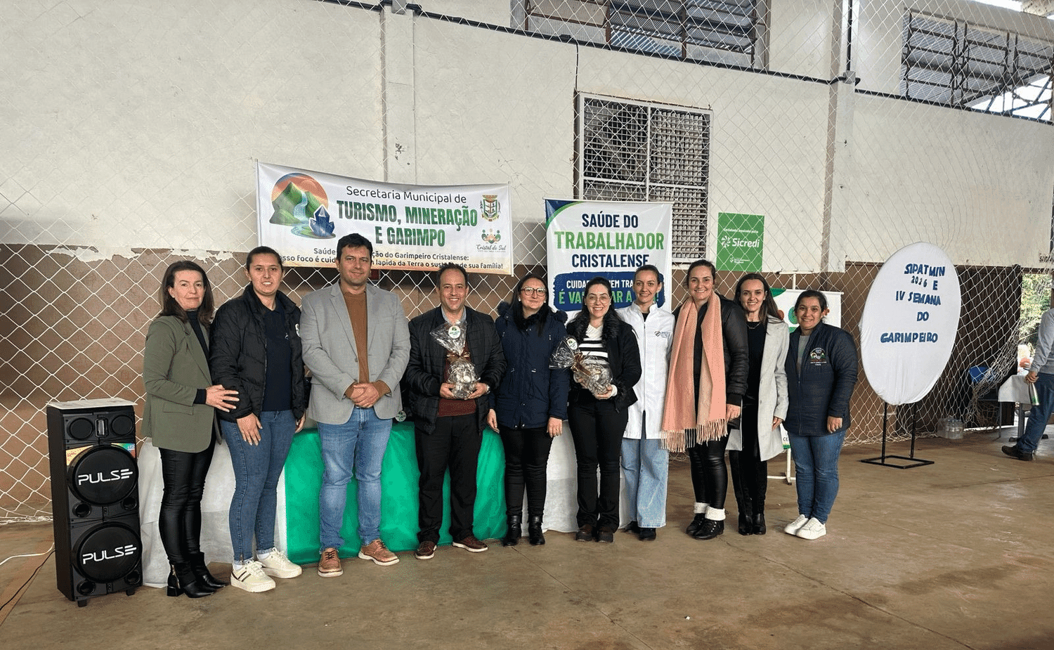 2º Encontro dos Garimpeiros de Cristal do Sul destaca saúde e segurança no trabalho 
