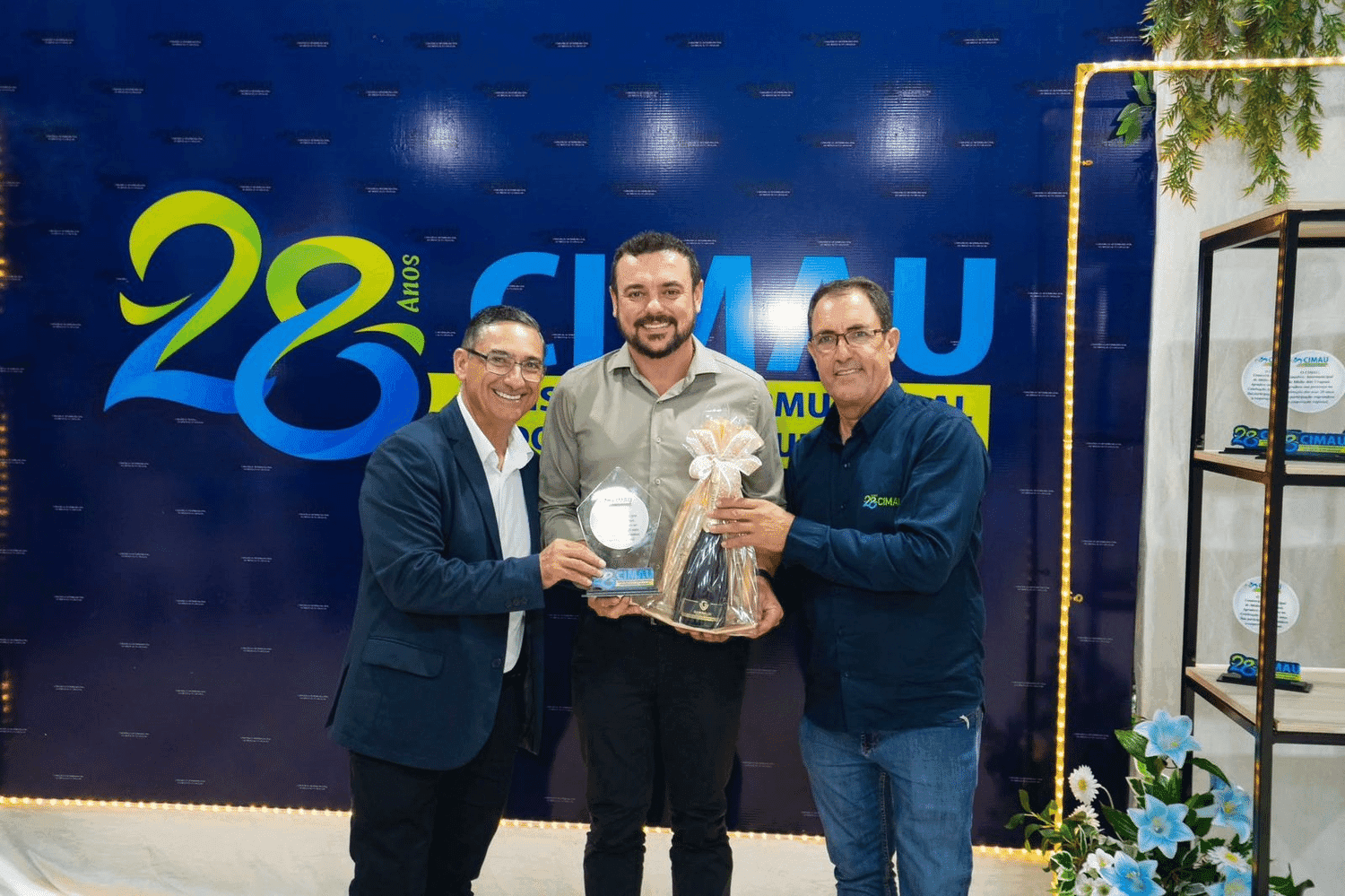 Amzop recebe reconhecimento durante celebração dos 28 anos do Cimau 