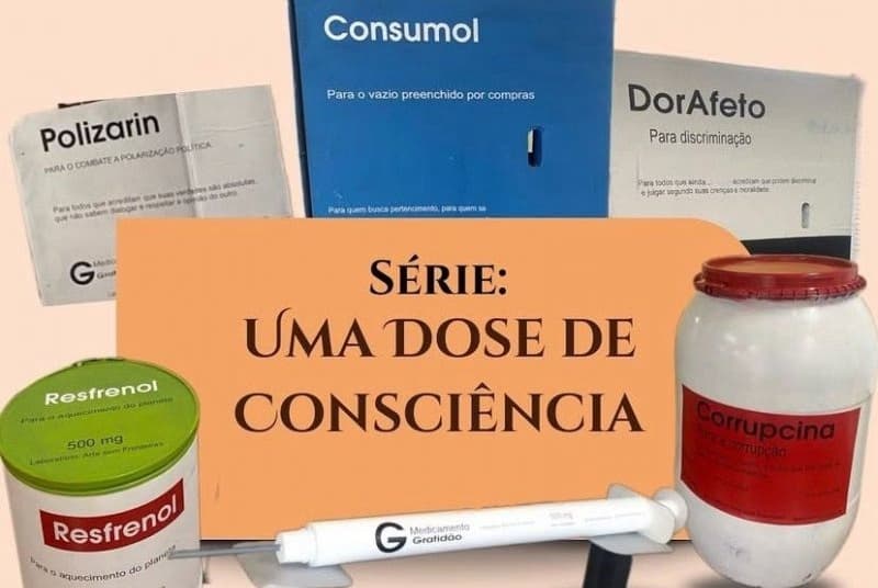 Centro Cultural de Rodeio Bonito recebe a exposição “Uma Dose de Consciência”