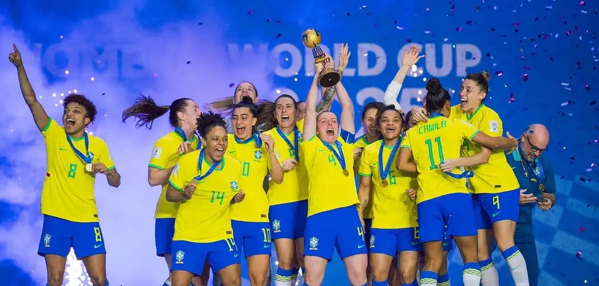 Brasil é campeão mundial de Futsal Feminino